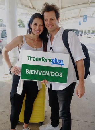Travelers with Transfers Plus during their private transportation service to Beloved Playa Mujeres